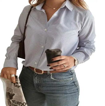 شومیز زنانه آبی راه